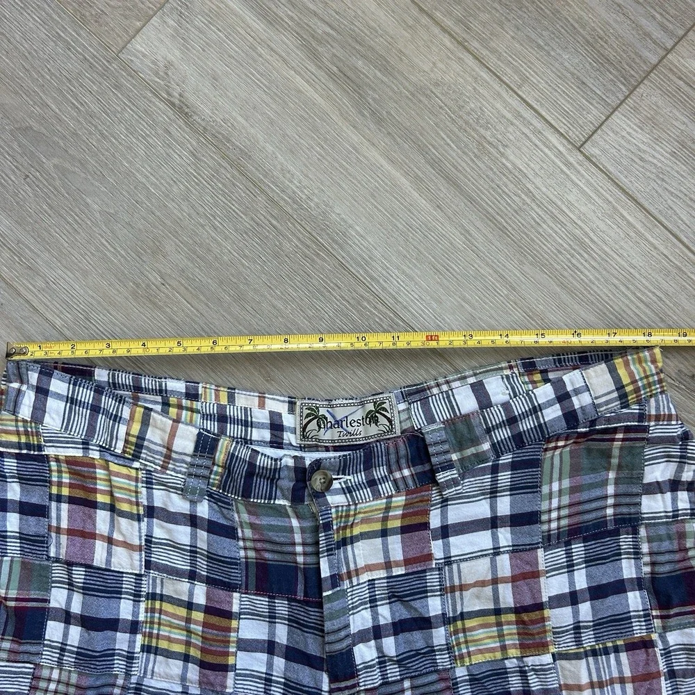 CHARLESTON‎ TWILLS Patchwork Golf/Chino Shorts Mens Size W38×L8.5